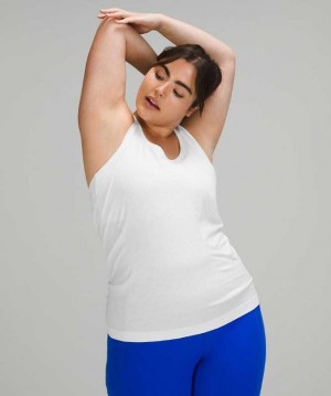 Lululemon Swiftly Tech Racerback 2.0 Kadın Üstler Beyaz Beyaz | FYCQZN-412