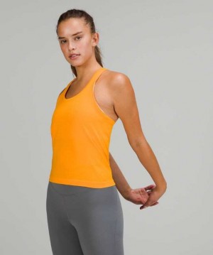 Lululemon Swiftly Tech Racerback 2.0 Race Kadın Tank Tops Clementine / Clementine | AYGZKE-509