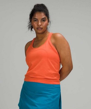Lululemon Swiftly Tech Racerback 2.0 Race Kadın Tank Tops Mercan Mercan | KQJBDT-834