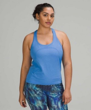 Lululemon Swiftly Tech Racerback 2.0 Race Kadın Tank Tops Mavi Mavi | BFMKSE-748