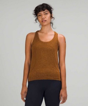 Lululemon Swiftly Tech Racerback 2.0 Race Kadın Tank Tops Bakır Kahverengi Bej Rengi | NMIVWZ-758