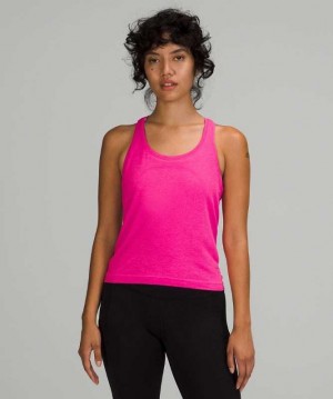 Lululemon Swiftly Tech Racerback 2.0 Race Kadın Tank Tops Pembe Pembe | XIYPEV-053
