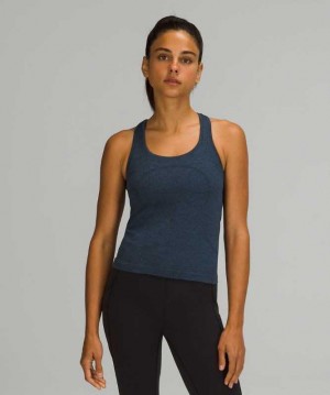 Lululemon Swiftly Tech Racerback 2.0 Race Kadın Tank Tops Lacivert Mavi | XIZWLS-378