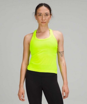 Lululemon Swiftly Tech Racerback 2.0 Race Kadın Tank Tops Sarı Sarı | YBNKCZ-176