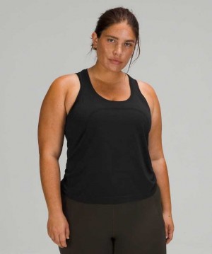 Lululemon Swiftly Tech Racerback 2.0 Race Kadın Tank Tops Siyah Siyah | CLQBHT-019
