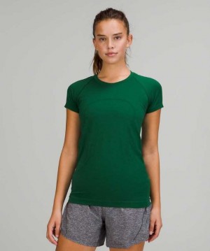 Lululemon Swiftly Tech Sleeve 2.0 Kadın Üstler Yeşil Yeşil | PVHZRI-241