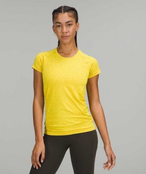 Lululemon Swiftly Tech Sleeve 2.0 Kadın Üstler Sarı | WYLDSG-268