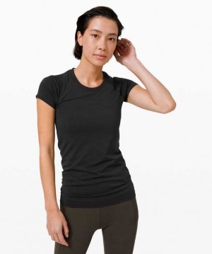 Lululemon Swiftly Tech Sleeve 2.0 Kadın Üstler Siyah Siyah | XGLYIZ-149