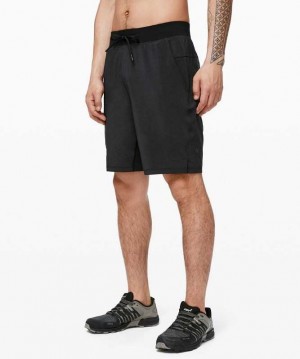 Lululemon T.H.E. 9" Lined Erkek Şort Siyah | MEQZPR-789