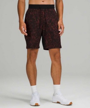 Lululemon T.H.E. 9" Linerless Erkek Mayo Bleach Block Rustic Clay Multi | SVTQGE-451