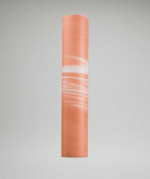 Lululemon Take Form 5mm Yoga Paspasları Pembe Beyaz Pembe | FVZUSC-865