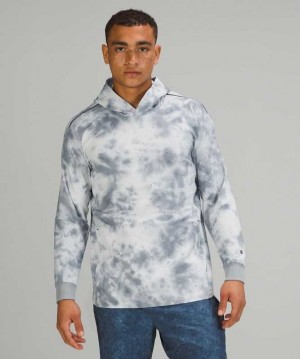 Lululemon Textured Tech Erkek Kapşonlu Beyaz | JXIGMV-678