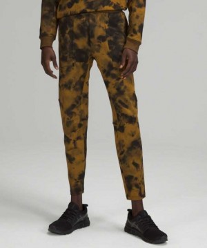 Lululemon Textured Tech Pant Erkek Pantolon Altın Siyah | LNCDYB-524