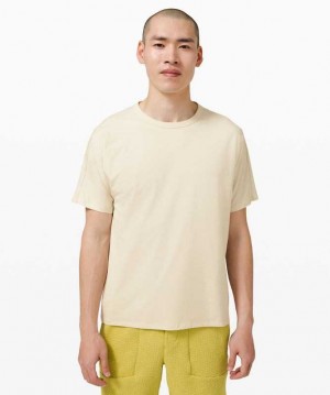 Lululemon The Fundamental Oversized T Erkek Üstler Beyaz | FMGEDL-753