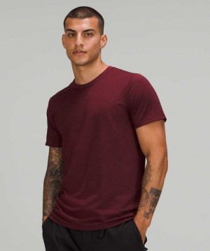 Lululemon The Fundamental T Erkek Üstler Kırmızı | BGKINC-642