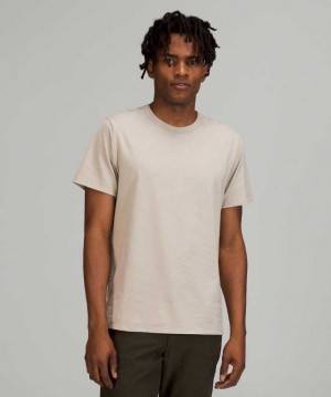 Lululemon The Fundamental T Erkek Üstler Raw Linen | ULCIED-692