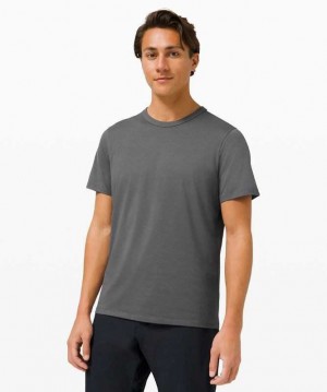 Lululemon The Fundamental T Erkek Üstler Anchor | UZYRMI-325