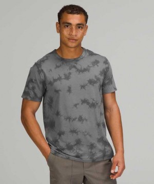 Lululemon The Fundamental T Wash Erkek Üstler Gri | IVKSOA-268