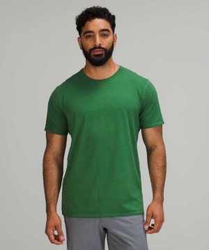 Lululemon The Fundamental T Wash Erkek Üstler Yeşil | KPWYNV-963