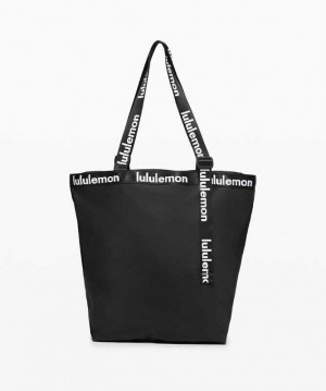 Lululemon The Rest is Written Tote 24.5L Online Only Çantası Siyah | CZKVUG-653