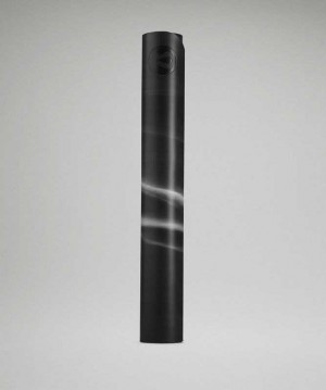 Lululemon The Reversible Mat 3mm Yoga Paspasları Siyah Beyaz Siyah | HZOTRM-502