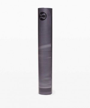 Lululemon The Reversible Mat 5mm Yoga Paspasları Lacivert Beyaz Lacivert | BDVOFS-260