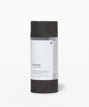 Lululemon The Towel Teçhizat Siyah | BOSJNP-435