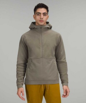 Lululemon Thick Fleece Half-Zip Online Only Erkek Tişörtü Rover | CUWREQ-428