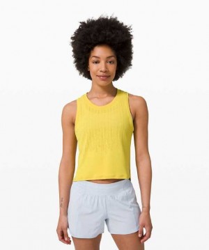 Lululemon Train to Be Stripe Kadın Üstler Soleil / Soleil | ZTWDOC-780