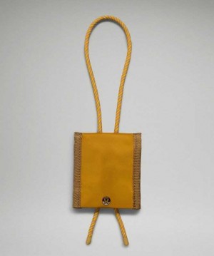 Lululemon Travel Luggage Tag Çantası Altın | TAKWBG-142