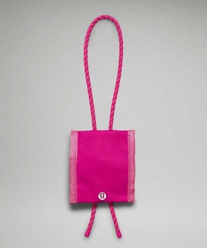 Lululemon Travel Luggage Tag Çantası Ripened Raspberry | DCOYKQ-507