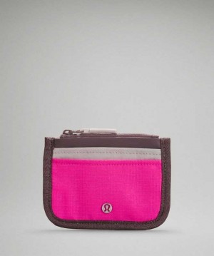 Lululemon True Identity Card Case Çantası Pembe Açık | UBAIKQ-490