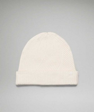 Lululemon Twist Knit Beanie Şapkalar Beyaz | CBOPRN-906