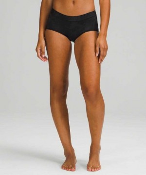 Lululemon UnderEase Mid-Rise Boyshort Kadın İç Giyim Camo Gri | XGVTPJ-654