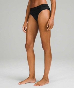 Lululemon UnderEase Mid-Rise Cheeky Bikini Kadın İç Giyim Camo Gri | CPIUTY-604