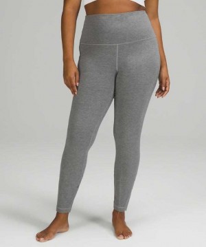 Lululemon Wunder Lounge SHR Tight Kadın Tayt Gri | PAKCBX-604
