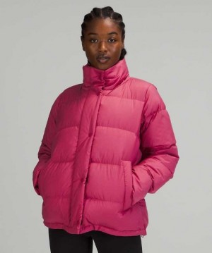 Lululemon Wunder Puff Kadın Mont Pembe | BUNQCR-365