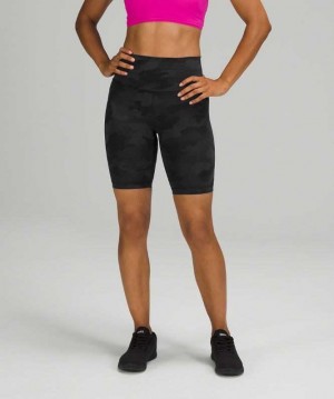 Lululemon Wunder Train High-Rise 8" Kadın Şort Camo Koyu | HTOXIR-576