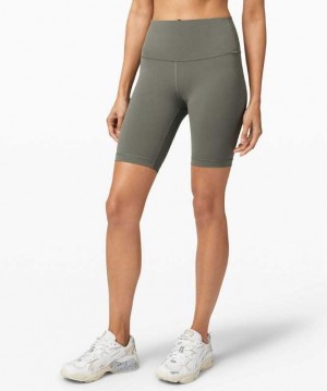 Lululemon Wunder Train High-Rise 8" Kadın Şort Gri | SUJQRA-547