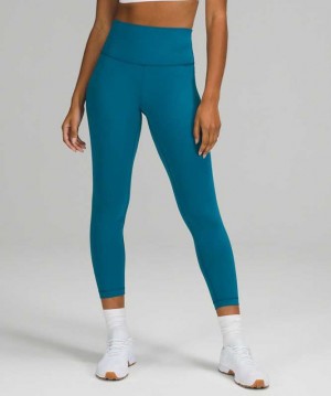 Lululemon Wunder Train High-Rise Tight 25" Kadın Tayt Capri | OVFLUH-984