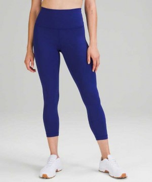 Lululemon Wunder Train High-Rise Tight 25" Kadın Tayt Larkspur | YPCSZG-764