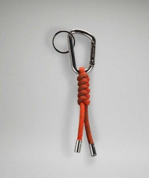 Lululemon You Hold The Keychain 2.0 Çantası Kırmızı Gümüş | RZPDQY-013