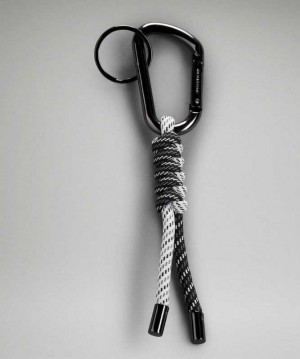 Lululemon You Hold The Keychain 2.0 Çantası Siyah Beyaz Gümüş | XIYVBU-165